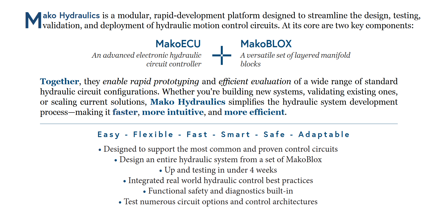 Mako Hydraulics Image 2